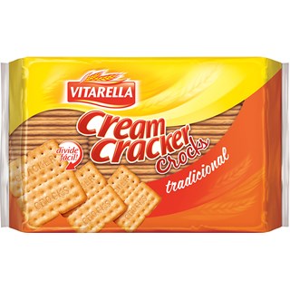 Biscoito Cream Cracker Crocks Vitarella 400g