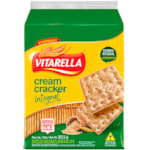 Biscoito Cream Cracker Vitarella Integral 350g
