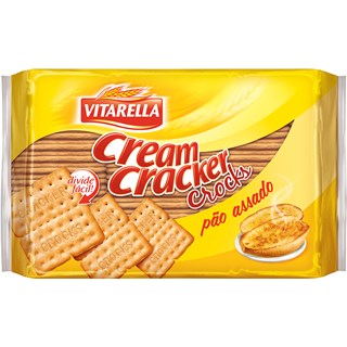 Biscoito Cream Cracker Vitarella Pão Assado 400g