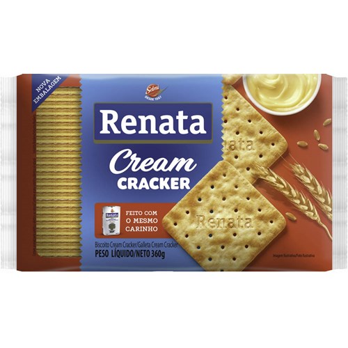 Biscoito Cream e Cracker Renata 360g