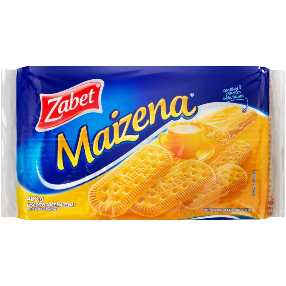 Biscoito de Maizena Zabet 400g - Destro