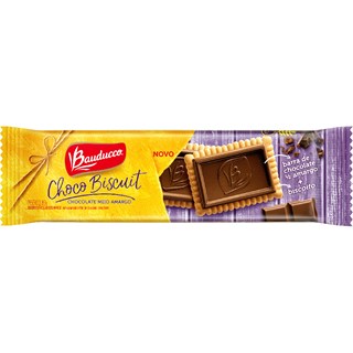 Biscoito Doce Bauducco Choco Biscuit Meio Amargo 80g