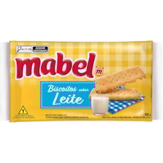 Biscoito Doce Mabel Leite 300g