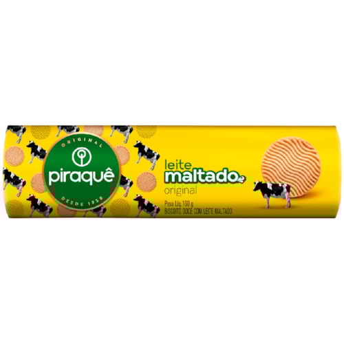 Biscoito Doce Piraquê Leite Maltado 160g