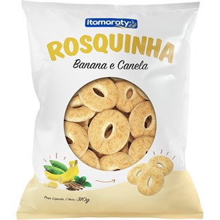 Biscoito Itamaraty Rosquinha Sabor Banana com Canela 310g