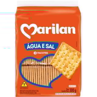 Biscoito Marilan Água e Sal 300g