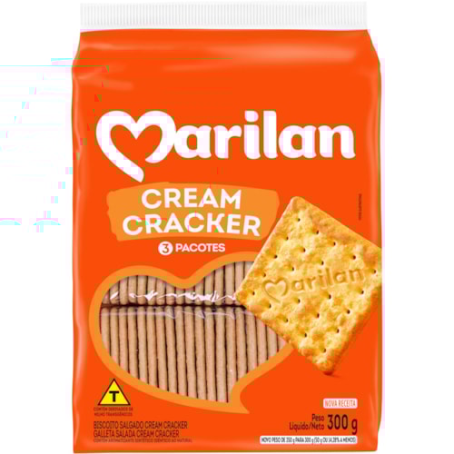 Biscoito Marilan Cream Cracker 300g