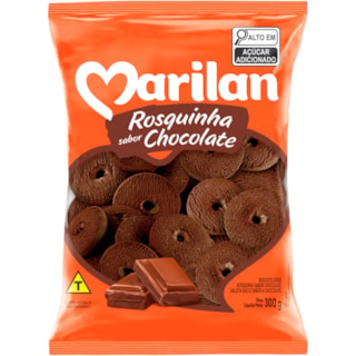 Biscoito Marilan Rosquinha Sabor Chocolate 300g