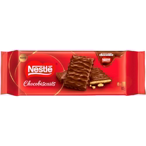 Biscoito Nestlé Chocobiscuit 80g