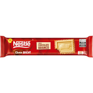 Biscoito Nestlé Sabor Choco Biscuit Branco 78g