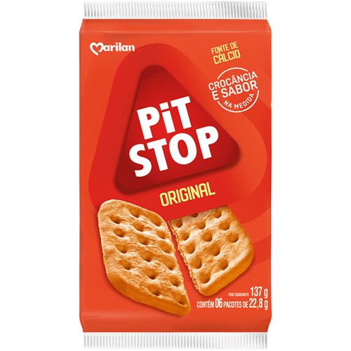 Biscoito Pit Stop Marilan Original 137g