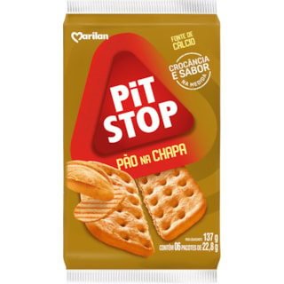 Biscoito Pit Stop Marilan Pão na Chapa 137g