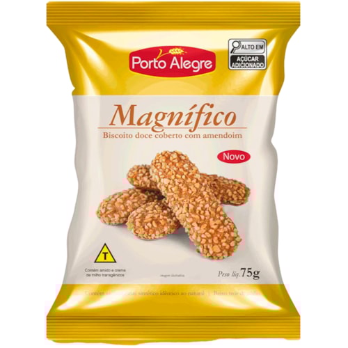 Biscoito Porto Alegre Magnífico com Amendoim 75g