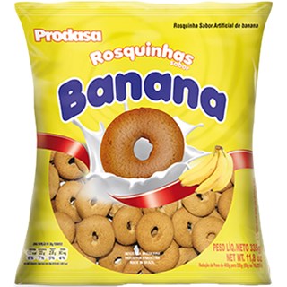 Biscoito Prodasa Rosquinha Sabor Banana 335g