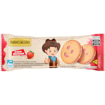 Biscoito Rancheiro Recheado Sabor Morango + Caramelo 90g