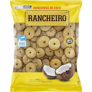 Biscoito Rancheiro Rosquinha Sabor Coco 300g