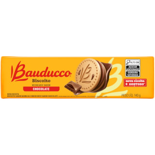 Biscoito Recheado Bauducco Chocolate 140g