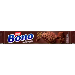 Biscoito Recheado Bono Chocolate Nestlé 100g