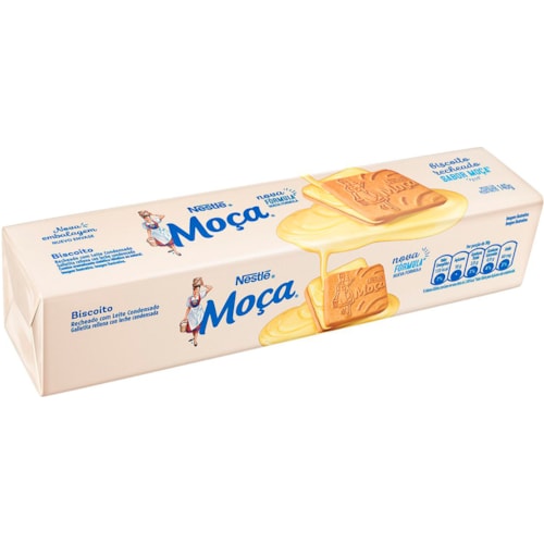 Biscoito Recheado Moça Nestlé 140g