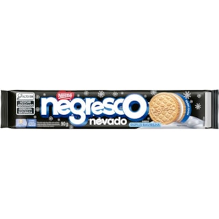 Biscoito Recheado Negresco Nevado Sabor Duplo Baunilha 90g