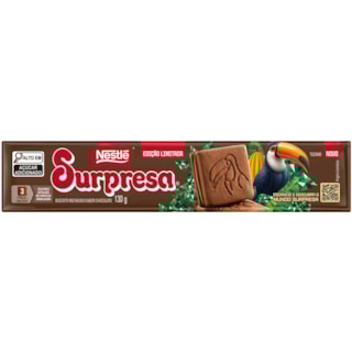 Biscoito Recheado Nestlé Surpresa Sabor Chocolate 130g