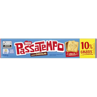 Biscoito Recheado Passatempo Sabor Chocolate 130g Promo