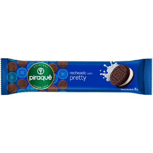 Biscoito Recheado Piraquê Pretty 76g