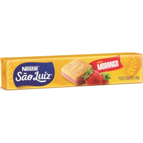 Biscoito Recheado Bauducco Sabor Morango 108g