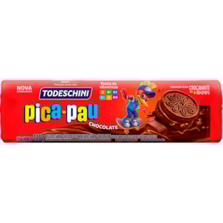 Biscoito Recheado Todeschini Sabor Chocolate 115g
