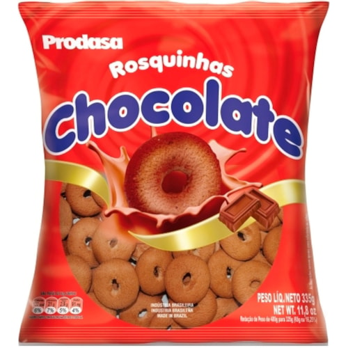 Biscoito Rosquinha Prodasa Chocolate 335g