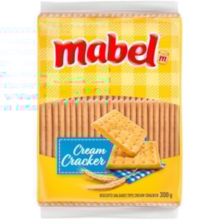 Biscoito Salgado Mabel Cream Cracker 300g