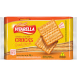 Biscoito Vitarella Cream Cracker Crocks Tradicional 350g