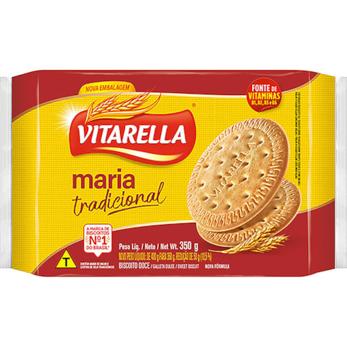 Biscoito Vitarella Maria Tradicional 350g