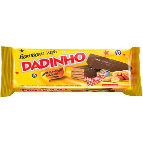 Biscoito Wafer Dadinho Lanchinho Cremoso 26g