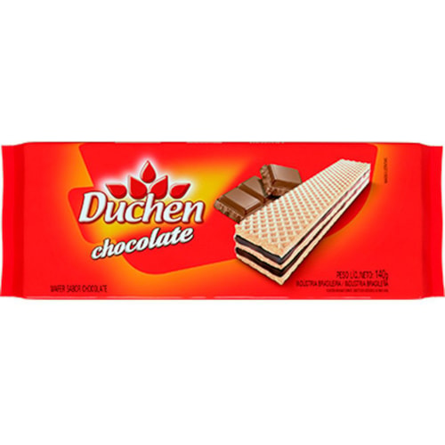 Biscoito Wafer Duchen Chocolate 127g