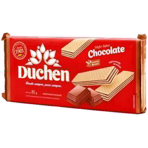 Biscoito Wafer Duchen Chocolate 85g