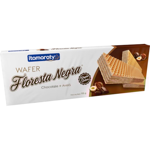 Biscoito Wafer Itamaraty Floresta Negra 110g