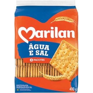 Biscoitos Água e Sal Marilan 400g