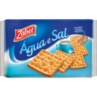 Biscoitos Água e Sal Zabet 400g