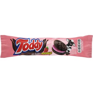 Biscoitos Toddy Recheados Toddy Morango 100g
