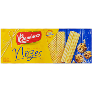 Biscoitos Wafers Bauducco Nozes 140g