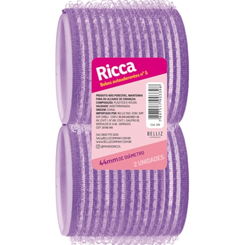 Bobes Ricca Auto-Aderente Nº 5 44mm de Diâmetro 339 Com 2Un