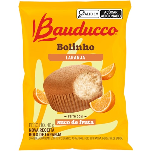 Bolinho Bauducco Sabor Laranja 40g