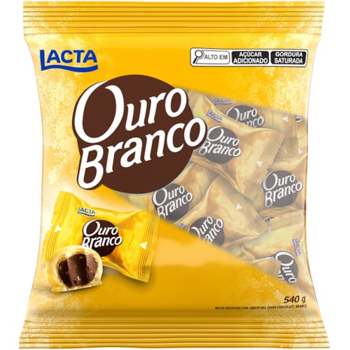 Bombom Ouro Branco Pacote 540g