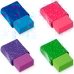Borracha Escolar Faber-Castell Max Glitz 2 Unidades