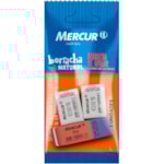 Borracha Escolar Mercur 2 Brancas N40 + 1 Prima-3 Unidades