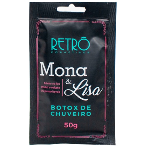 Botox de Chuveiro Retrô Mona & Lisa 50g