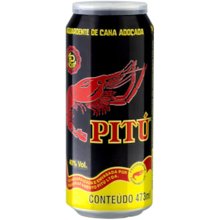 Cachaça Pitú Em Lata 473ml