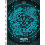 Caderno 10 Matérias Universitário Assassin's Creed Tilibra 200 Fls