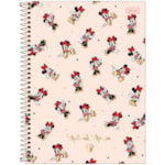 Caderno 10 MT Minnie Espiral Capa Dura Colegial Tilibra 160 Folhas